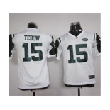 nike youth nfl jerseys new york jets #15 tebow white[nike]