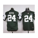 nike youth nfl jerseys new york jets #24 revis green[nike]