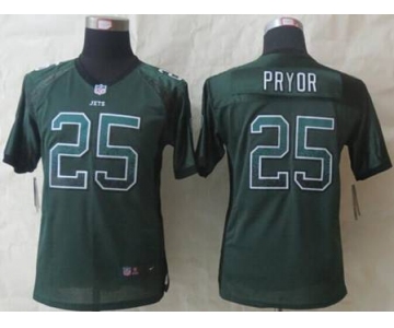 nike youth nfl jerseys new york jets #25 pryor green[Elite drift fashion]