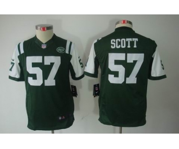 nike youth nfl jerseys new york jets #57 scott green[nike limited]