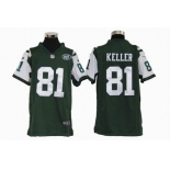 nike youth nfl jerseys new york jets #81 keller green[nike]