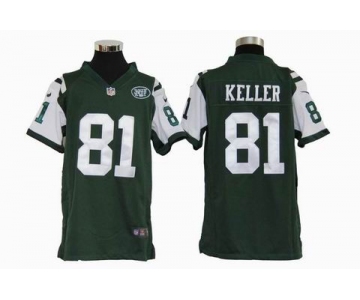 nike youth nfl jerseys new york jets #81 keller green[nike]