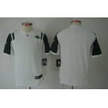 nike youth nfl jerseys new york jets blank white[nike limited]