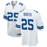 Men Nike Dallas Cowboys #25 Booth Game White NFL Jersey