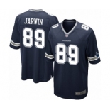 Men's Dallas Cowboys #89 Blake Jarwin Game Navy Blue Team Color Football Jersey