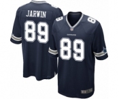 Men's Dallas Cowboys #89 Blake Jarwin Game Navy Blue Team Color Football Jersey