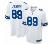 Men's Dallas Cowboys #89 Blake Jarwin Game White Football Jersey