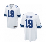 Men's Nike Dallas Cowboys #19 Amari Cooper Game White NFL Jersey