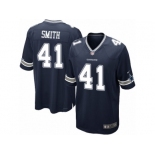 Men's Nike Dallas Cowboys #41 Keith Smith Game Navy Blue Team Color NFL Jersey