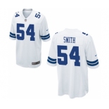 Men's Nike Dallas Cowboys #54 Jaylon Smith Game White NFL Jersey