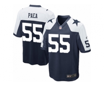 Men's Nike Dallas Cowboys #55 Stephen Paea Game Navy Blue Throwback Alternate NFL Jersey