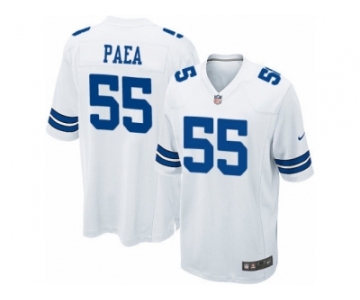 Men's Nike Dallas Cowboys #55 Stephen Paea Game White NFL Jersey