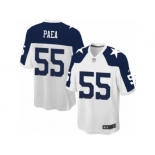 Men's Nike Dallas Cowboys #55 Stephen Paea Game White Throwback Alternate NFL Jersey