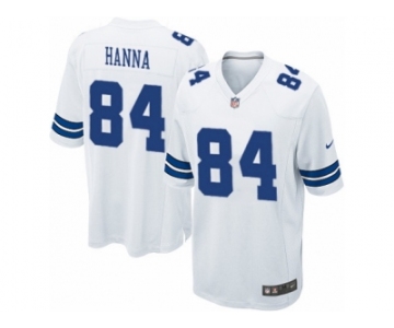 Men's Nike Dallas Cowboys #84 James Hanna Game White NFL Jersey