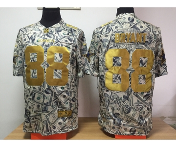 Men's Nike Dallas Cowboys #88 Dez Bryant US Dollars Tyle(Game)