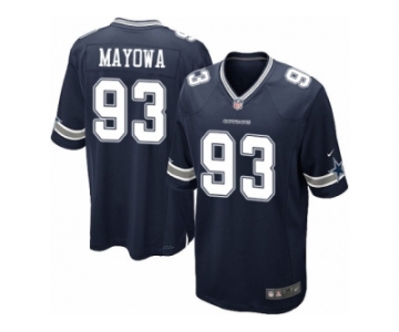 Men's Nike Dallas Cowboys #93 Benson Mayowa Game Navy Blue Team Color NFL Jersey