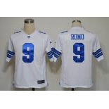 NIKE NFL Jerseys Dallas Cowboys 9 Romo white(Game)