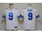 NIKE NFL Jerseys Dallas Cowboys 9 Romo white(Game)