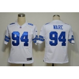 NIKE NFL Jerseys Dallas Cowboys 94 DeMarcus Ware white (Game)