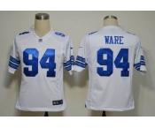 NIKE NFL Jerseys Dallas Cowboys 94 DeMarcus Ware white (Game)