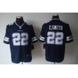 nike nfl jerseys dallas cowboys #22 e.smitth blue[game]