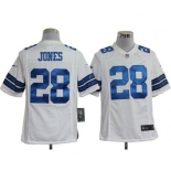 nike nfl jerseys dallas cowboys #28 felix jones white [Game Jersey]