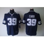 nike nfl jerseys dallas cowboys #39 carr blue[game]