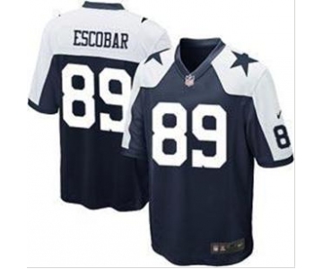 nike nfl jerseys dallas cowboys #89 escobar blue[new game thankgivings]