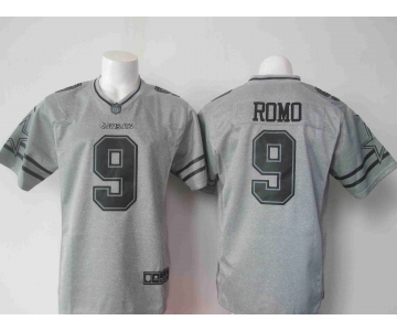 nike nfl jerseys dallas cowboys #9 romo gray[game]