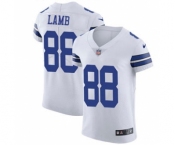 Men's Cowboys #88 CeeDee Lamb Nike White Vapor Untouchable Elite Jersey