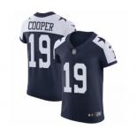 Men's Nike Dallas Cowboys #19 Amari Cooper Navy Blue Alternate Vapor Untouchable Elite Player NFL Jersey