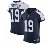 Men's Nike Dallas Cowboys #19 Amari Cooper Navy Blue Alternate Vapor Untouchable Elite Player NFL Jersey