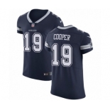 Men's Nike Dallas Cowboys #19 Amari Cooper Navy Blue Team Color Vapor Untouchable Elite Player NFL Jersey