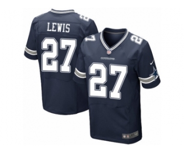 Men's Nike Dallas Cowboys #27 Jourdan Lewis Elite Navy Blue Team Color NFL Jersey