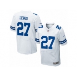 Men's Nike Dallas Cowboys #27 Jourdan Lewis Elite White NFL Jersey