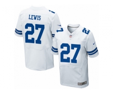 Men's Nike Dallas Cowboys #27 Jourdan Lewis Elite White NFL Jersey