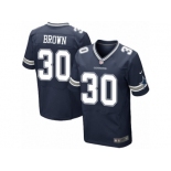 Men's Nike Dallas Cowboys #30 Anthony Brown Elite Navy Blue Team Color NFL Jersey