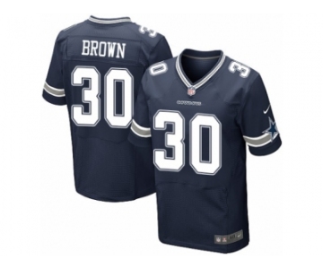 Men's Nike Dallas Cowboys #30 Anthony Brown Elite Navy Blue Team Color NFL Jersey