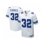 Men's Nike Dallas Cowboys #32 Orlando Scandrick Elite White NFL Jersey