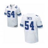 Men's Nike Dallas Cowboys #54 Jaylon Smith Elite White NFL Jersey