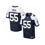 Men's Nike Dallas Cowboys #55 Stephen Paea Elite Navy Blue Throwback Alternate NFL Jersey