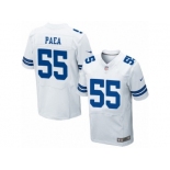 Men's Nike Dallas Cowboys #55 Stephen Paea Elite White NFL Jersey