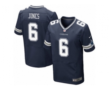 Men's Nike Dallas Cowboys #6 Chris Jones Elite Navy Blue Team Color NFL Jersey