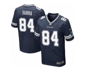 Men's Nike Dallas Cowboys #84 James Hanna Elite Navy Blue Team Color NFL Jersey