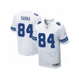 Men's Nike Dallas Cowboys #84 James Hanna Elite White NFL Jersey