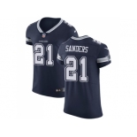 Nike Dallas Cowboys #21 Deion Sanders Navy Blue Team Color Men Stitched NFL Vapor Untouchable Elite Jersey