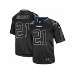 Nike Dallas Cowboys #21 Ezekiel Elliott Lights Out Black Men's Stitched NFL Elite Jersey