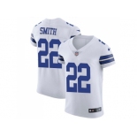 Nike Dallas Cowboys #22 Emmitt Smith White Men Stitched NFL Vapor Untouchable Elite Jersey