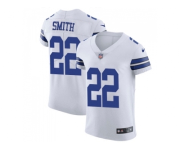 Nike Dallas Cowboys #22 Emmitt Smith White Men Stitched NFL Vapor Untouchable Elite Jersey