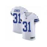 Nike Dallas Cowboys #31 Byron Jones White Men Stitched NFL Vapor Untouchable Elite Jersey